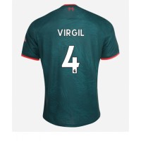 Liverpool Virgil van Dijk #4 Fotballklær Tredjedrakt 2022-23 Kortermet